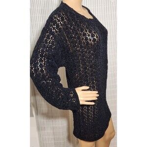 The Limited Lighweight Cover up Sweater For Women Size Medium Color Black